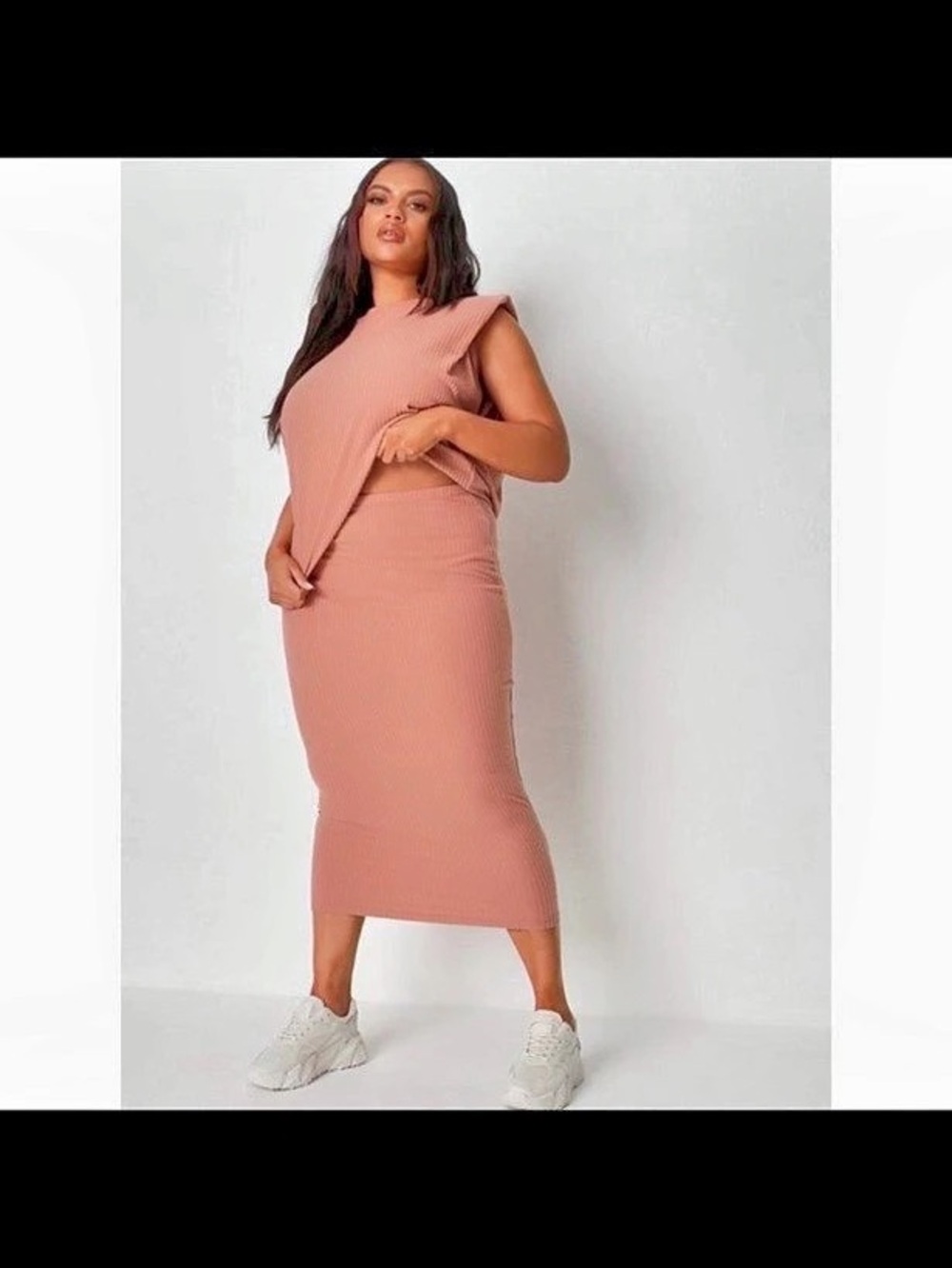 Pink 2pc skirt set - Like New